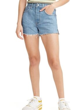 Levi's 501 Original Denim Shorts | Ojai Light Stone Size 28